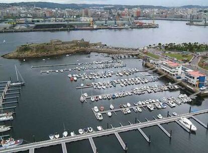 Puerto deportivo de A Coruña