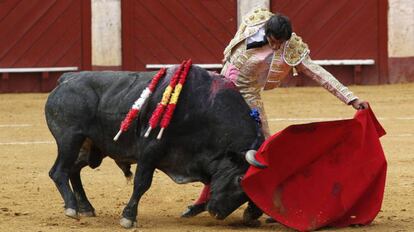 Curro D&iacute;az en Almer&iacute;a en agosto de 2016.