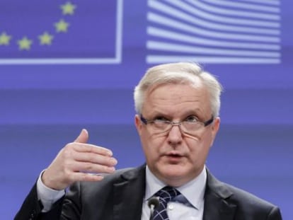 El vicepresidente de la Comisi&oacute;n Europea, Olli Rehn. 