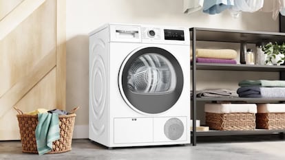Artículo de EL PAÍS Escaparate que describe las secadoras Bosch en ofertas más eficiente del momento
