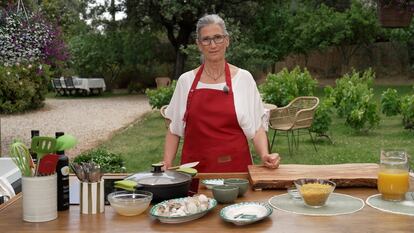 Carmen López del Hierro en en Fiesta en casa, emitido en Canal Cocina