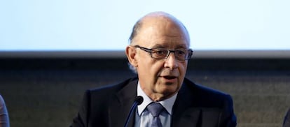 Cristóbal Montoro, el ministro de Hacienda y Función Pública