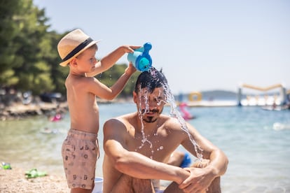 Padres en verano