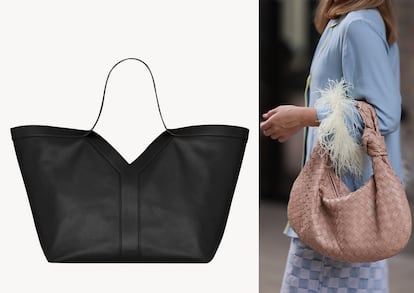 Los modelos Y de Saint Laurent y Jodie de Bottega Veneta.