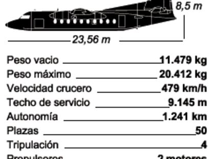 Ficha del avión siniestrado