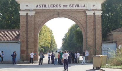 Los trabajadores de Astilleros piden una solución a la Junta