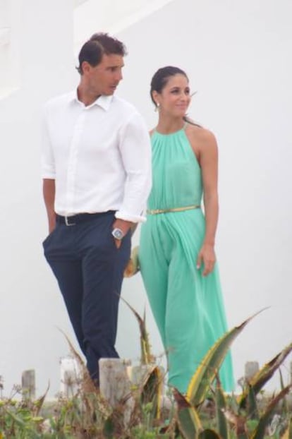 Rafa Nadal y Mery Perelló.