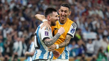 lionel messi y di maria