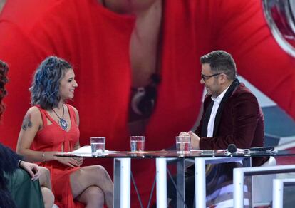 La ganadora de 'GH 17', Bea, y Jorge Javier Vázquez.