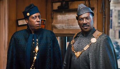 El Rey de Zamunda, con Eddie Murphy.