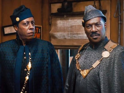 El Rey de Zamunda, con Eddie Murphy.