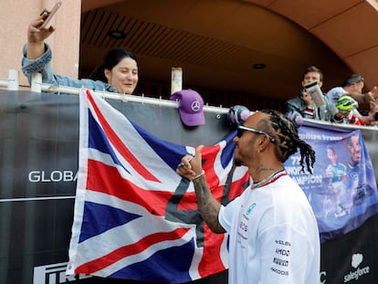 Lewis Hamilton en la víspera del comienzo del GP de Mónaco, este jueves.