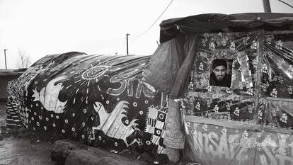 Calais, un domingo en la jungla , 2016
