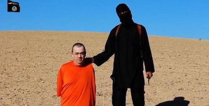 El cooperante brit&aacute;nico Alan Henning en manos del EI.