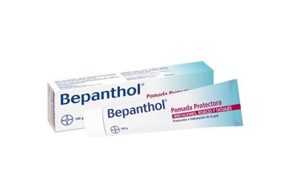 Un clásico multiusos de la farmacia: Bepanthol, de Bayer. Compra por 6,25€ en Amazon.