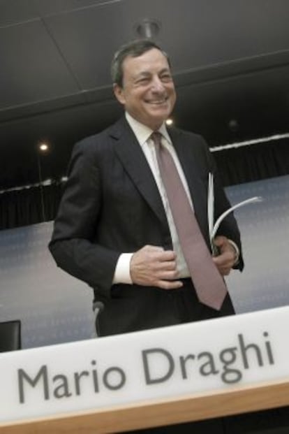 El presidente del Banco Central Europeo (BCE), Mario Draghi.