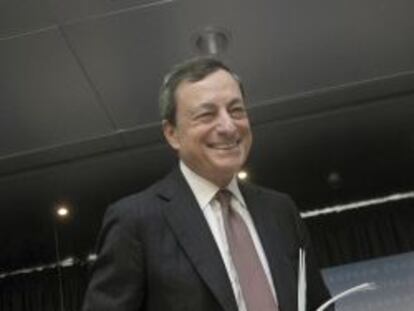 El presidente del Banco Central Europeo (BCE), Mario Draghi.