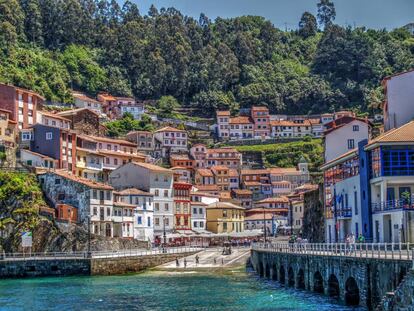 Cudillero, un pueblo de pescadores.