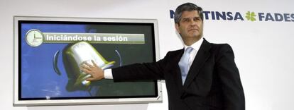 Fernando Martín, presidente de Martinsa Fadesa