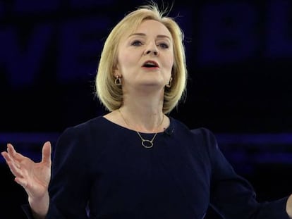 La primera ministra británica, Liz Truss.