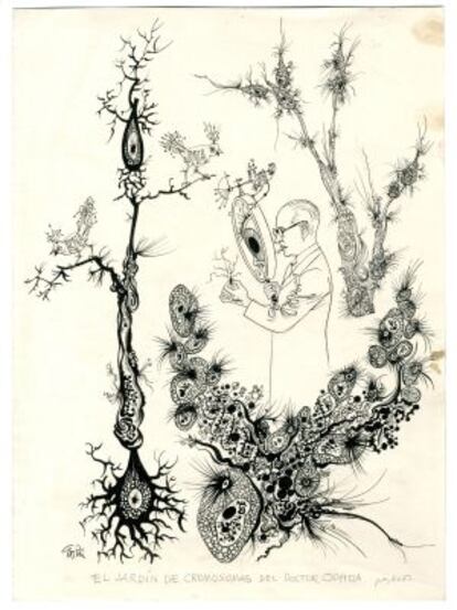 El jardín de cromosomas del doctor Severo Ochoa, de Lorenzo Goñi, forma parte de la guía.
