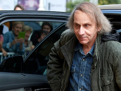 Michel Houellebecq en San Sebastián el 25 de septiembre de 2019.