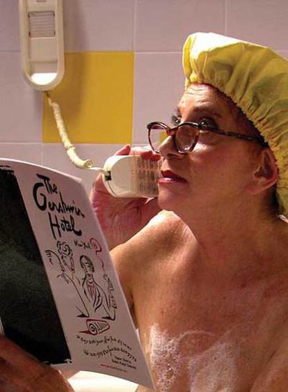 Adriana Aizenberg, en la película <i>A través de tus ojos</i>.