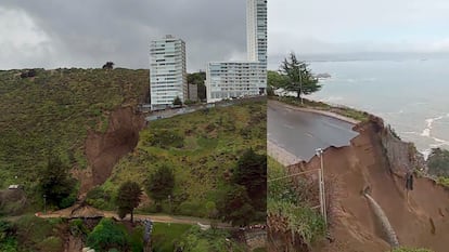 Las condiciones actuales del edificio Kandinsky, ubicado las dunas de Concón.