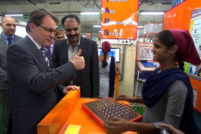 El presidente catalán, acompañado por el consejero de Empresa y Empleo, Felip Puig, ha visitado durante una semana Nueva Delhi, Bombay y Bangalore.