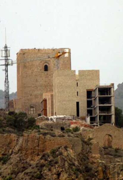 Torre principal del castillo de Lorca.