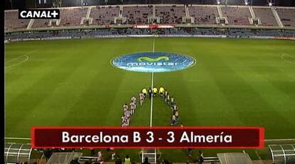 Barcelona B, 3-Almería, 3