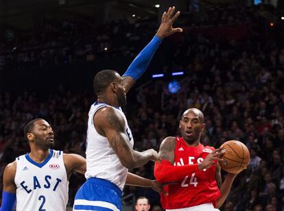 Wall, LeBron James y Kobe Bryant.