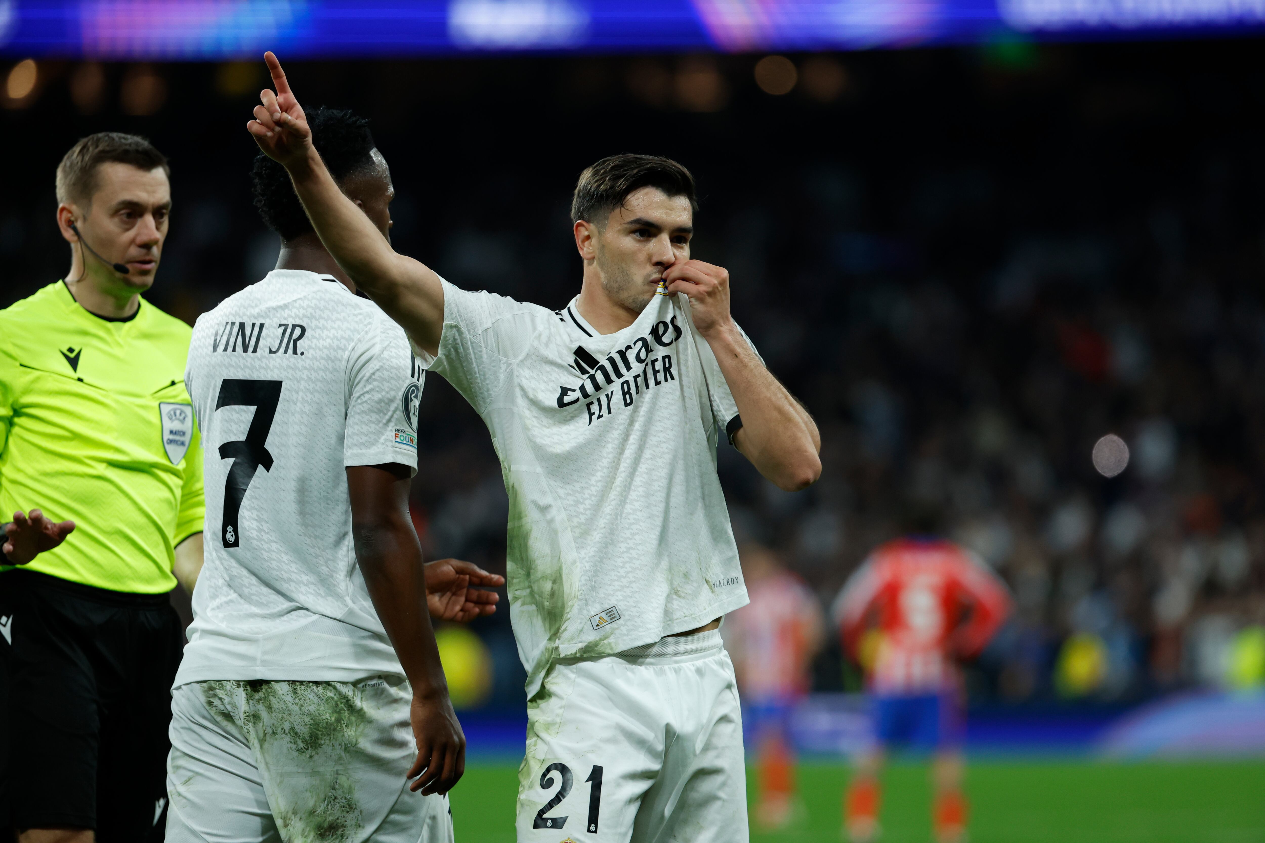 El derbi de Brahim: el regate del falso esguince a Giménez y su mensaje a Simeone