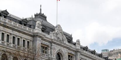 Fachada del Banco de España 