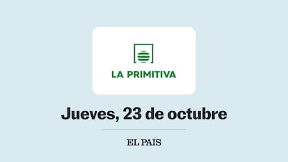 Sorteo La Primitiva jueves 23 octubre 2025