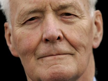 El exministro laborista brit&aacute;nico, Tony Benn.