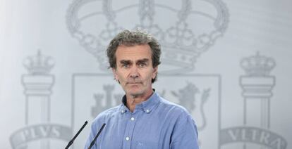 El director del Centro de Coordinación de Alertas y Emergencias Sanitarias, Fernando Simón.