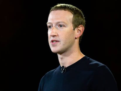 Mark Zuckerberg, fundador y CEO de Facebook, en 2019.