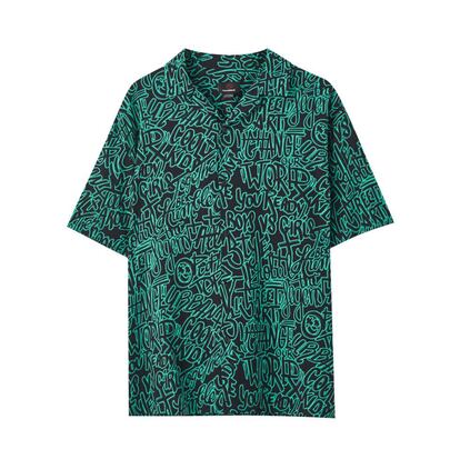 Camisa 'Graffiti' de Pull&Bear.