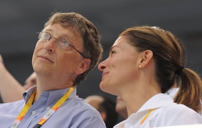 Bill e Melinda Gates em uma imagem de arquivo.