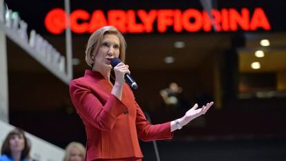 Carly Fiorina, candidata republicana &agrave; Casa Branca. 