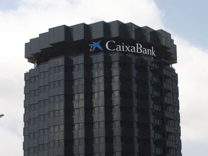 Sede de CaixaBank, en Barcelona.