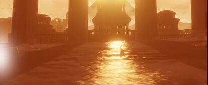 Imagen de 'Journey', uno de los videojuegos más valorados artísticamente.