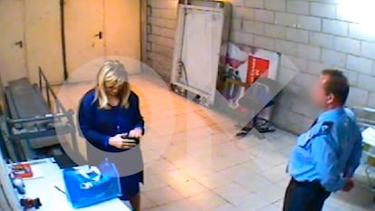 Fotograma del vídeo de Cristina Cifuentes difundido por Okdiario en 2011.