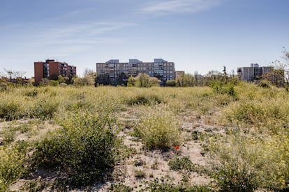 El terreno sobre el que se levant la antigua crcel de Carabanchel.