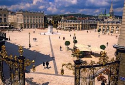 Vista general de la plaza Stanislas, en la ciudad francesa de Nancy.