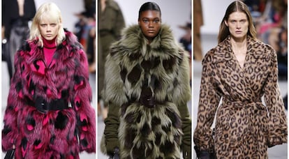 Colección otoño invierno 2017/2018 de Michael Kors, presentada el pasado marzo en la Semana de la moda de Nueva York.