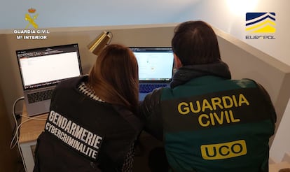 La Guardia Civil y la Gendarmería francesa colaboran en la investigación de Bitzlato.