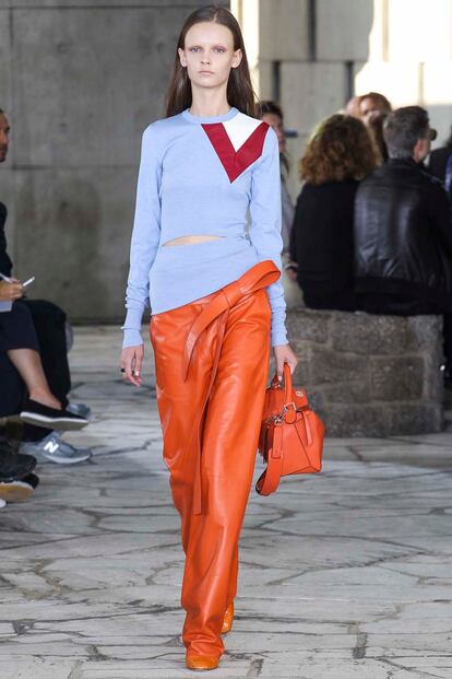 el masculino debut de jw anderson en Loewe