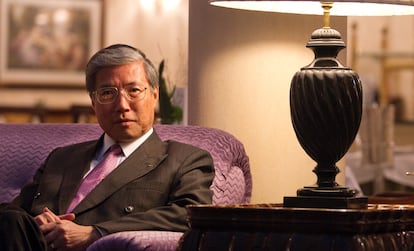 Richard Koo, economista, en el Hotel Palace de Madrid.